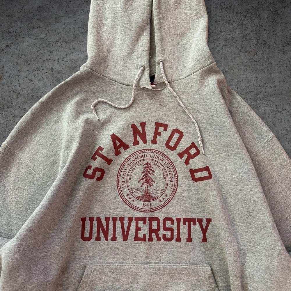 Vintage 2000's Champion Stanford University Pullover Hoodie Size XL Boxy Fit Y2K